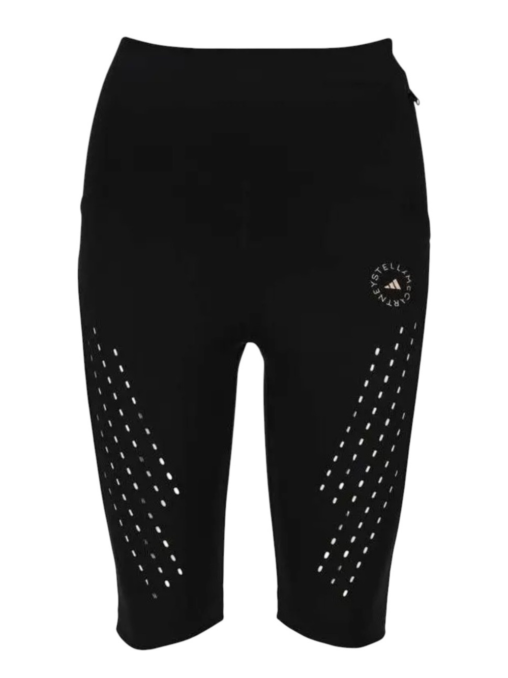 Adidas by Stella McCartney Black High Waist Bike Shorts Womens S Gym Athletic